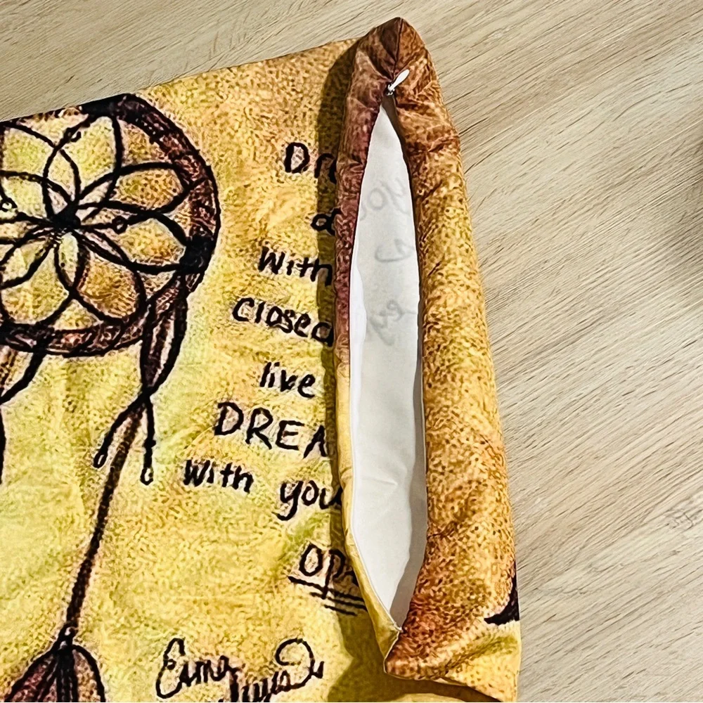 Dream Catcher Dreamcatcher Pillowcase Zippered Washable Pillow Case
